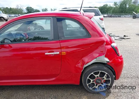2013 Fiat 500 Turbo z USA, uszkodzony, nr VIN 3C3CFFHH8DT543196